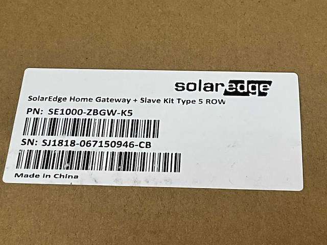 Solar edge se1000 zbgw k5 kit home gate way met slave kit - afbeelding 4 van  5