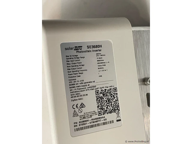 Solar edge se3680h - afbeelding 2 van  4