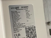 Solar edge se3680h - afbeelding 2 van  4