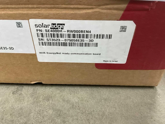 Solar edge se4000h omvormer - afbeelding 3 van  3