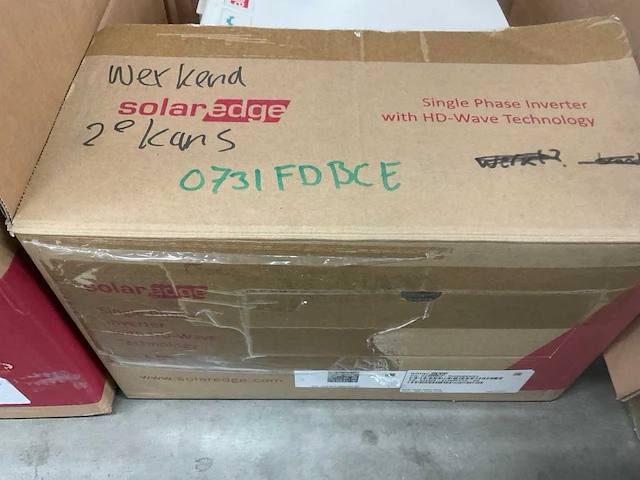 Solar edge se5000h omvormer (3x) - afbeelding 2 van  5