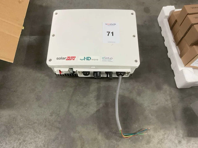 Solar edge se5000h omvormer - afbeelding 1 van  4