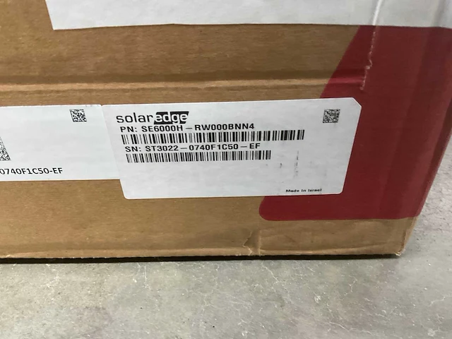 Solar edge se6000h omvormer - afbeelding 3 van  3