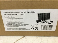Solar eiland systeem esotec, poly 120005, zwart - afbeelding 3 van  4
