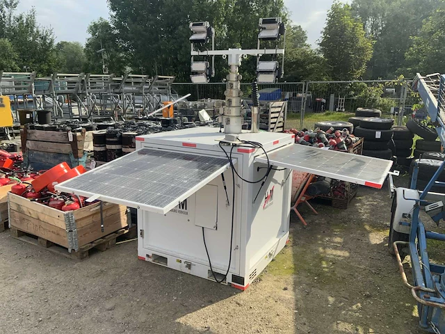 Solar lighttower clt-180 bouwlichtmast - afbeelding 1 van  13