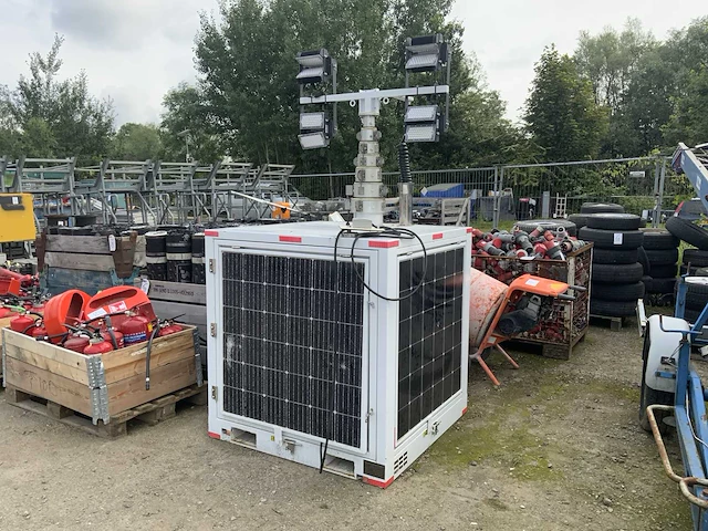 Solar lighttower clt-180 bouwlichtmast - afbeelding 6 van  13