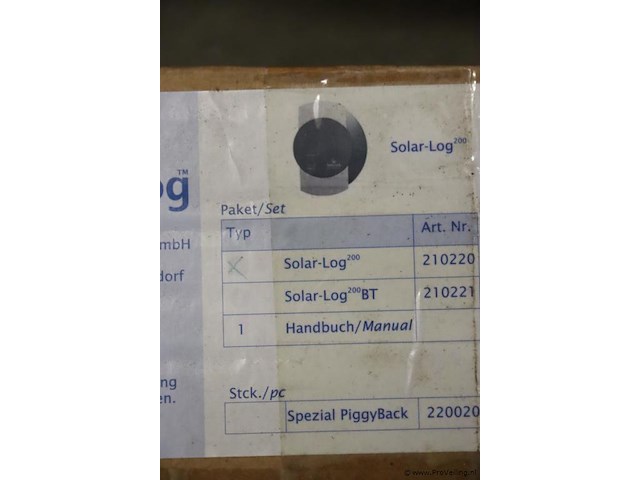 Solar-log monitoringsysteem | type sl200 | nieuw in doos - afbeelding 3 van  3