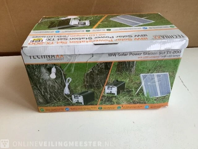 Solar power stationset technaxx, tx-200 - afbeelding 2 van  3