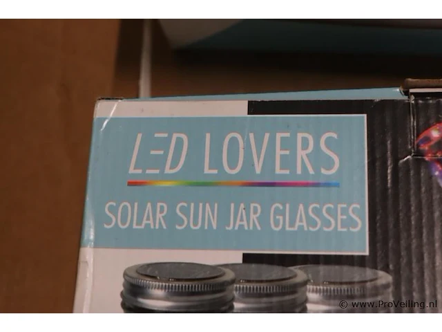 Solar sun jar glazen - 2 dozen á 3 stuks - afbeelding 2 van  3
