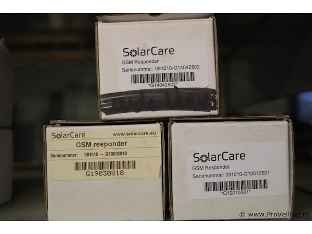 Solarcare gsm responder - 3 stuks - afbeelding 1 van  2