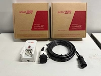 Solaredge - se-ev-kit-25m32-2 - ev lader kabel en houder 7.6m type2 32a (2x) - afbeelding 1 van  6