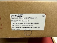 Solaredge - se-ev-kit-25m32-2 - ev lader kabel en houder 7.6m type2 32a - afbeelding 6 van  7
