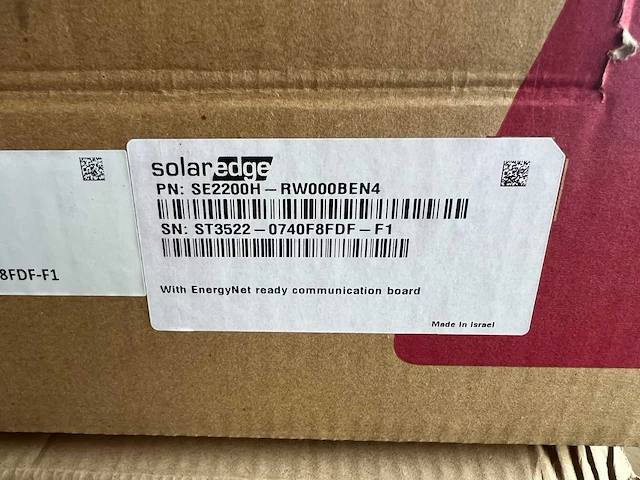 Solaredge - se2200h - omvormer - afbeelding 2 van  2