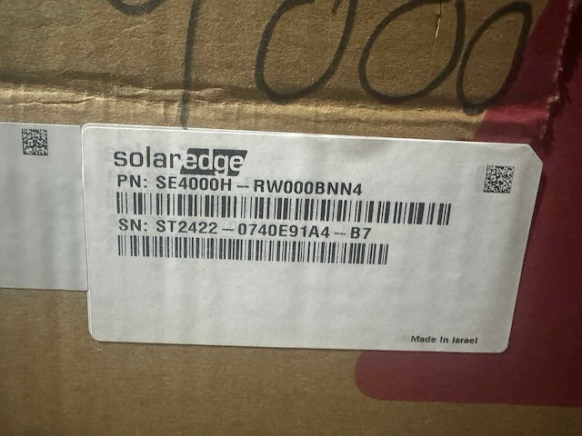 Solaredge - se4000h - omvormer - afbeelding 3 van  5