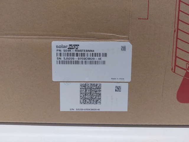 Solaredge - se4k - omvormer t.b.v. zonnepanelen - afbeelding 3 van  4