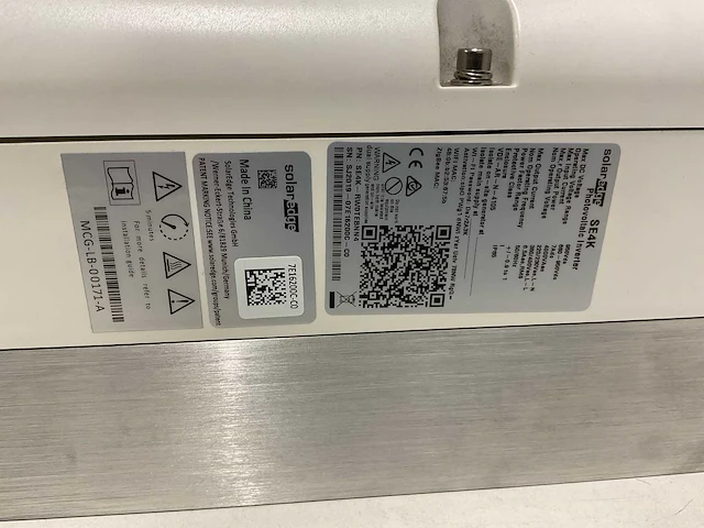 Solaredge - se4k - omvormer t.b.v. zonnepanelen - afbeelding 4 van  4