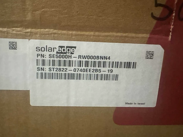 Solaredge - se5000h - omvormer - afbeelding 5 van  5