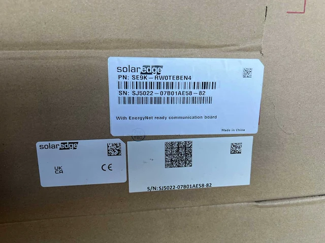 Solaredge - se9k - omvormer - afbeelding 2 van  2