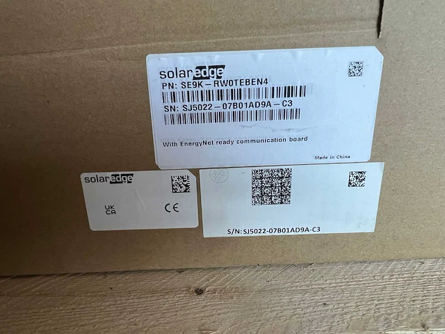 Solaredge - se9k - omvormer - afbeelding 2 van  2