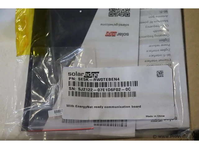 Solaredge 3-fase inverter/omvormer | model se5k-rwbtwben4 - afbeelding 2 van  3