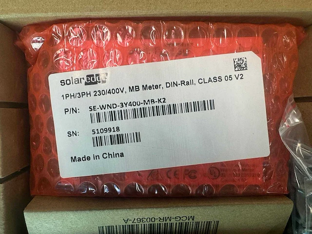 Solaredge energy meter k2 with modbus connection 1ph/3ph 230/400v - afbeelding 3 van  4