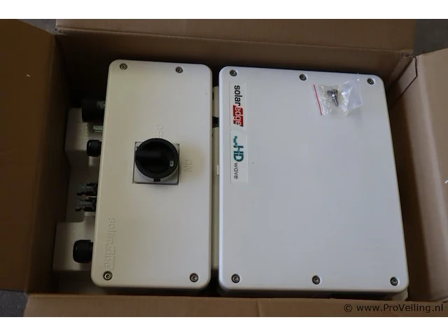 Solaredge ev-lader en zonne-omvormer type se5000h - afbeelding 1 van  4