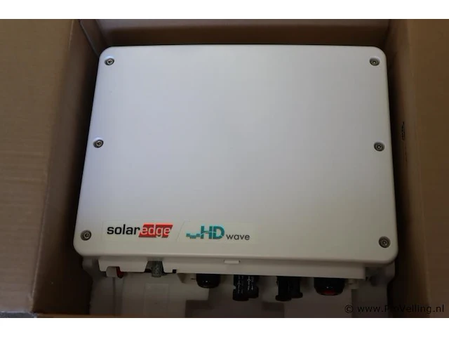 Solaredge ev-lader en zonne-omvormer type se5000h - afbeelding 1 van  6