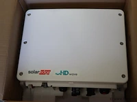 Solaredge ev-lader en zonne-omvormer type se5000h - afbeelding 1 van  6