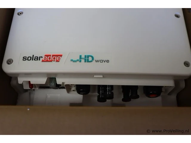 Solaredge ev-lader en zonne-omvormer type se5000h - afbeelding 2 van  6