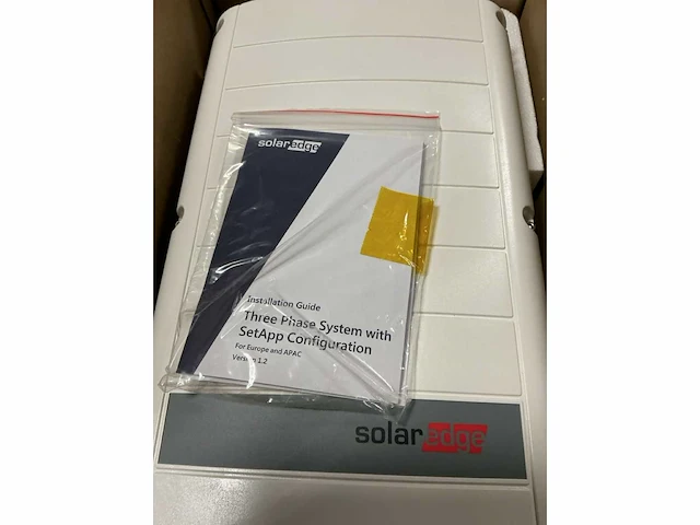 Solaredge se16k-rw0t0bnn4 omvormer - afbeelding 3 van  5