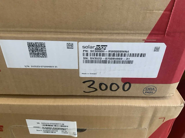 Solaredge se3000h-rw000bnn4 1 fase omvormer (3x) - afbeelding 3 van  5