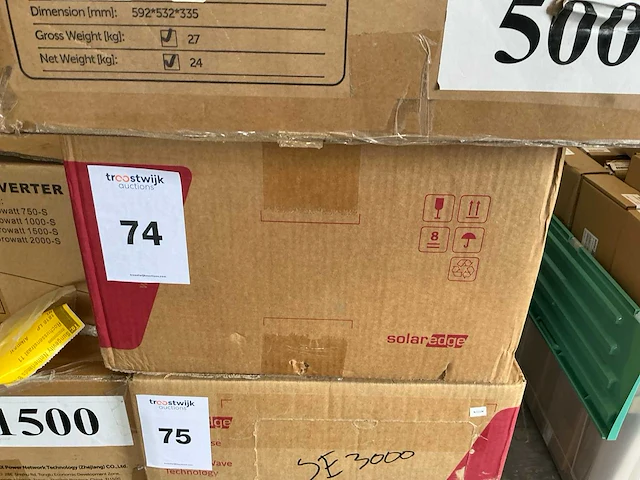 Solaredge se3500h omvormer - afbeelding 2 van  3