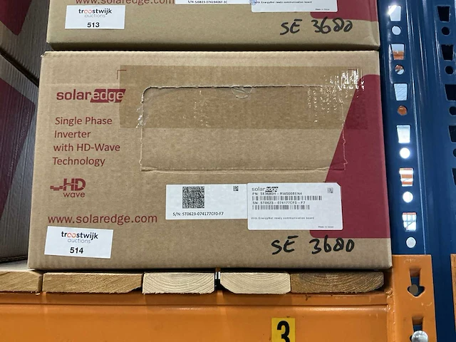 Solaredge se3680h-rw000ben4 omvormer - afbeelding 2 van  3