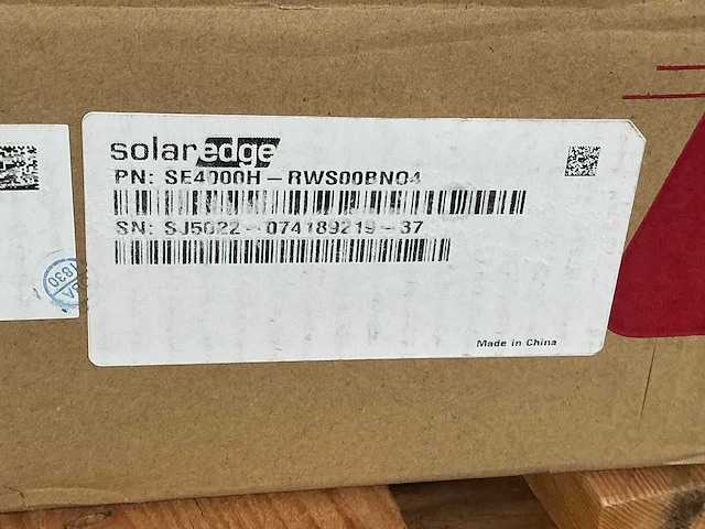 Solaredge se4000h omvormer - afbeelding 3 van  3