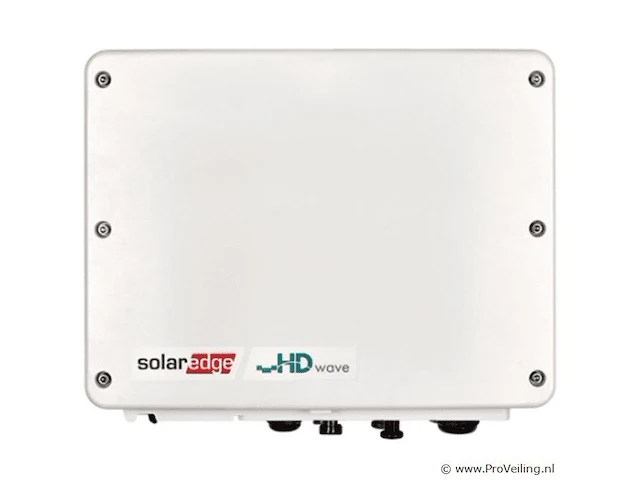 Solaredge single phase inverter/omvormer hd wave |type se6000h-rw-emp | nieuw in doos - afbeelding 1 van  4