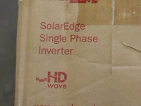 Solaredge single phase inverter/omvormer hd wave |type se6000h-rw-emp | nieuw in doos - afbeelding 4 van  4