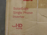 Solaredge single phase inverter/omvormer hd wave |type se6000h-rw-emp | nieuw in doos - afbeelding 4 van  4