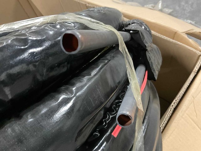 Solarfles duo - 25 meter 2x15 mm flexibele buis koper geïsoleerd - afbeelding 3 van  3