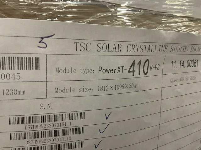 Solaria powerxt 410r ps zonnepaneel (72x) - afbeelding 3 van  4