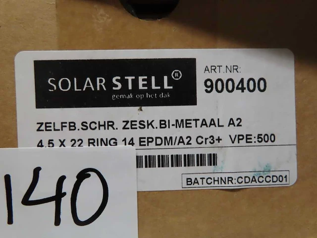 Solarstell - smeltschroef (1300x) - afbeelding 2 van  2