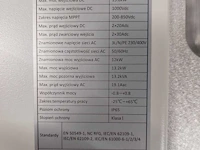 Solartec - m10/108g-420w - set van 32 full black (420 wp) glas-glas zonnepanelen en 1 blaupunkt bpt-v03-12.0 omvormer (3-fase) - afbeelding 8 van  9