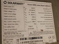 Solarwatt vision 60m style (black edition) zonnepanelen - 1 pallet á 23 stuks - afbeelding 2 van  2