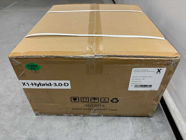 Solax - hybride 3.0k omvormer t.b.v. zonnepanelen - afbeelding 3 van  5