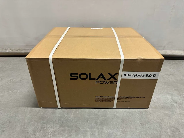 Solax - x3 hybrid g4 8kw hybride omvormer t.b.v. zonnepanelen (3-fase) - afbeelding 3 van  6