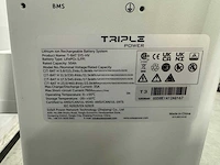 Solax batterij triple power 11,6kwh, bms, master + slave pack - thuisaccu / batterijopslag t.b.v. zonnepanelen - afbeelding 2 van  24