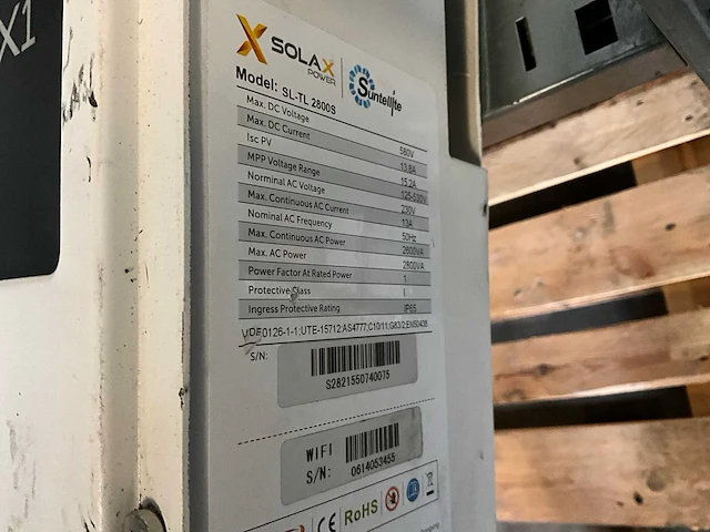 Solax omvormer (3x) - afbeelding 5 van  6