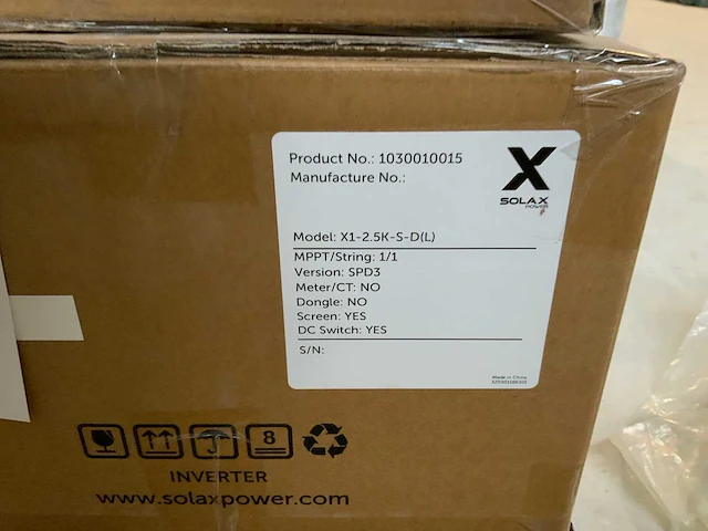 Solax power inverter (2x) - afbeelding 3 van  3