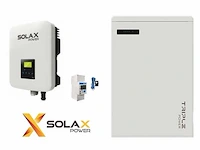 Solax retrofit x1 fit 3.7 en solax 5.8 kwh thuisaccu t.b.v. batterijopslag zonnepanelen