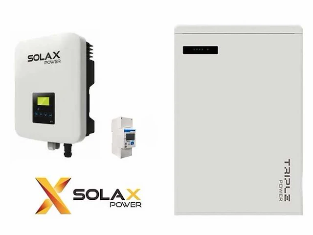 Solax retrofit x1 fit 3.7 en solax 5.8 kwh thuisaccu t.b.v. batterijopslag zonnepanelen - afbeelding 1 van  20