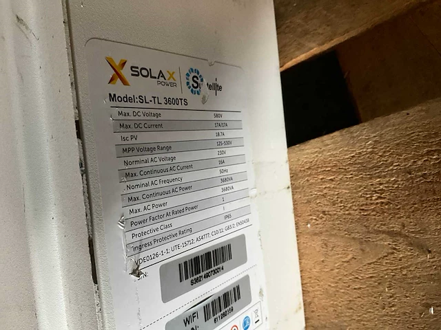 Solax sl-tl 4400ts / 3600ts omvormer (2x) - afbeelding 4 van  6
